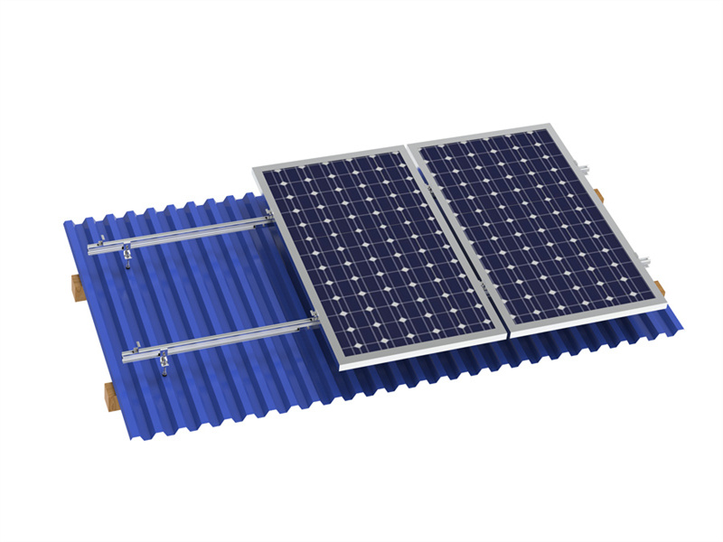 PD-MRS-HB Metalldach-Solarpanel SUS304 Stockschrauben-Struktursystem