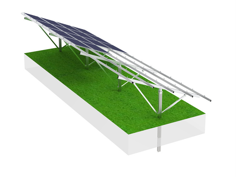 PD-GM-02 Panda Solar Solar Single Pile Design Bodenmontagelösung Chinesischer Lieferant