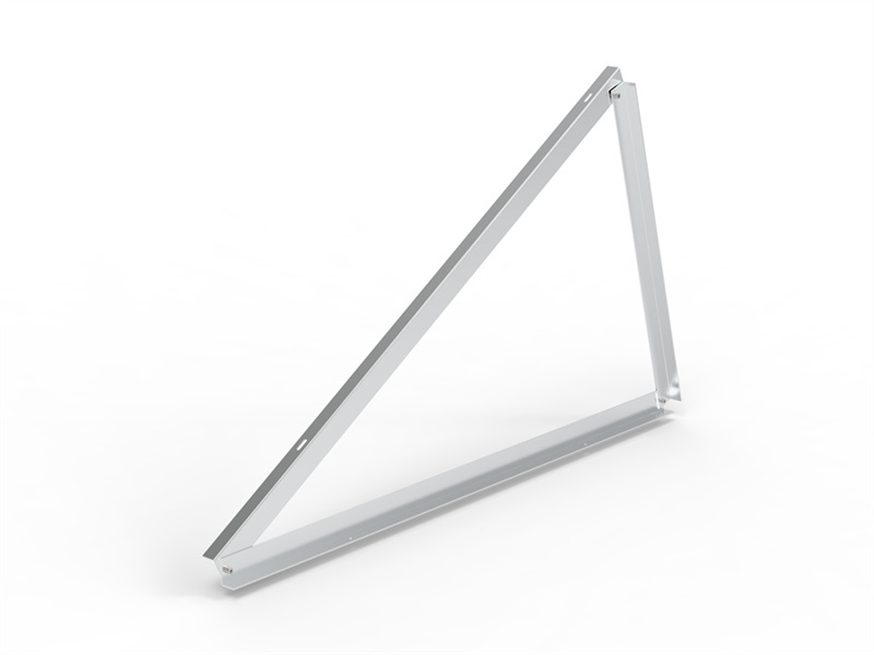 Einstellbares AL6005-T5-Dreieck-Solarmodul-Flachdachmontage-Gestellsystem Hersteller