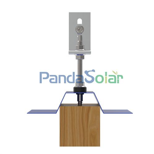 PandaSolar Aluminium-L-Fuß-Solar-Trapezblech-Dachmontage-Stehhalterung Lieferant