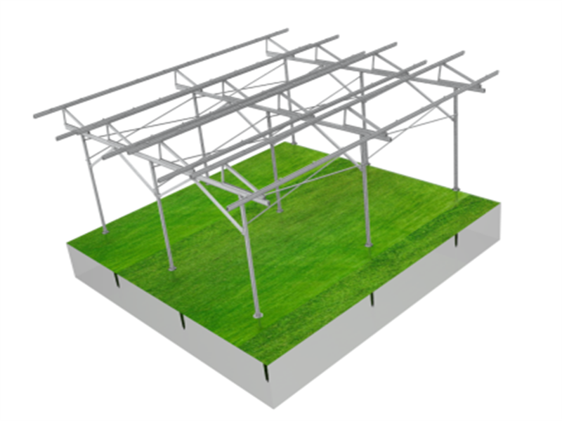 PandaSolar-Rahmen aus Aluminiumlegierung Landwirtschaftliche Gewächshaus-Kits Regalhalterung Aktives Solar-Gewächshaus-Design-Diagramm Heim- und kommerzielle Innovationen Hersteller von Gewächshaussystemen