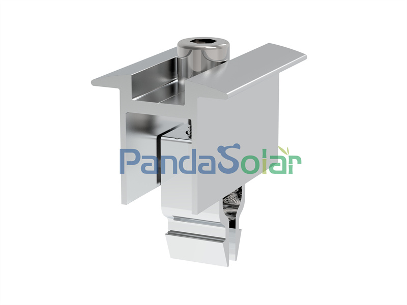 PD-RMC-30/35 PandaSolar Solar-PV-Modulmodul aus eloxiertem Aluminium, schnelle Mittelklemme, Großhandel