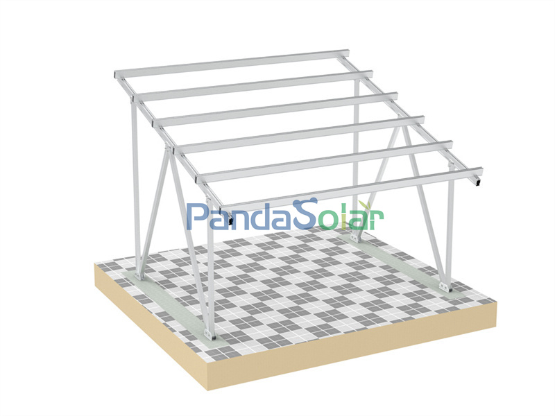 PandaSolar OEM Aluminium Solarbetriebene Carport-Racking-Struktur Wohn- und Gewerbe-Solar-Carport-Halterung 100KW wasserdichte Solar-PV-Carport-Installation Hersteller