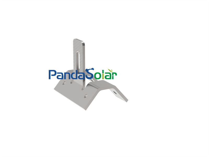 PandaSolar Aluminiumlegierung Stehfalz Dachklemme Solarpanel Installierte Stehfalz Sicherheitsanker Klemmhalterung Metalldach Solar PV Montage Fabrik liefert direkt Kliplok Manufaktur und Lieferant