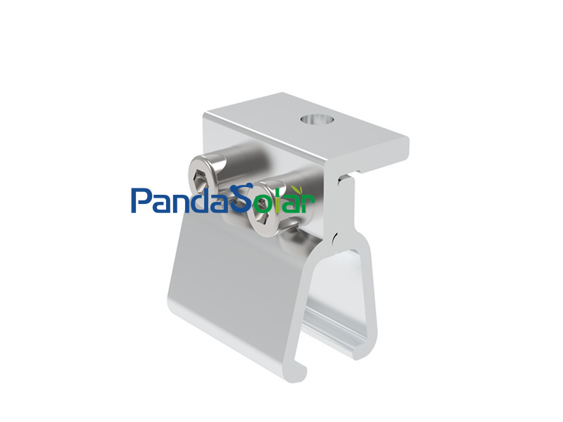 PD-KL-08 PandaSolar Aluminiumlegierung Solarpanel installiert Stehfalz Sicherheitsanker Klemmhalterung Kliplok Manufaktur und Lieferant