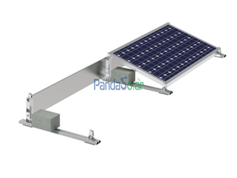 PD-VS-AL Panda Solar Flachdach Solar Vorschaltgerät Montagesystem Hersteller von Aluminium