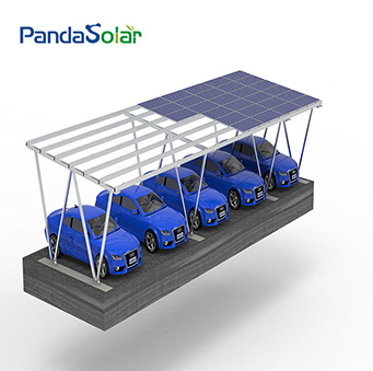 So installieren Sie das Solar-Aluminium-Carport-System richtig