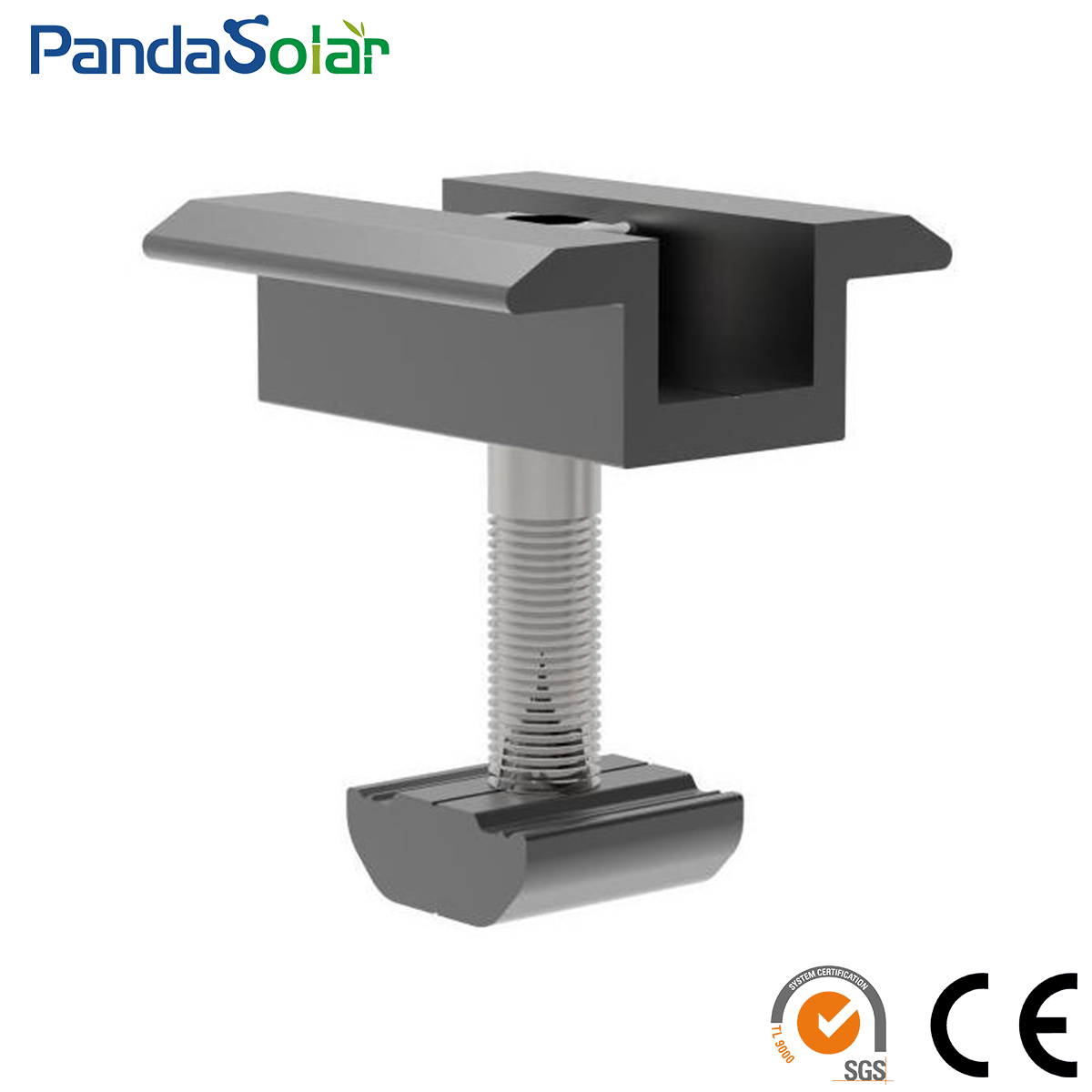 end clamp for solar panel