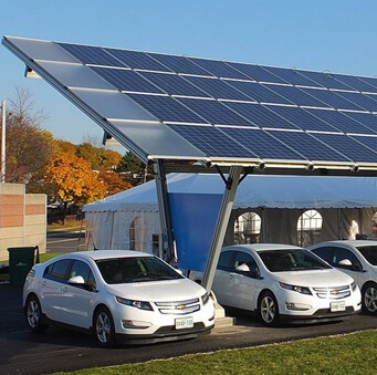 Wasserdichter Solar-Carport aus Aluminiumlegierung